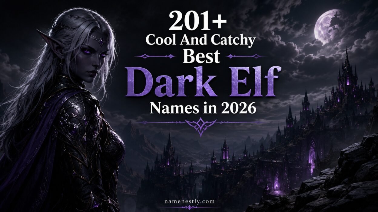 Best Dark Elf Names