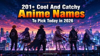 Cool And Catchy Anime Names