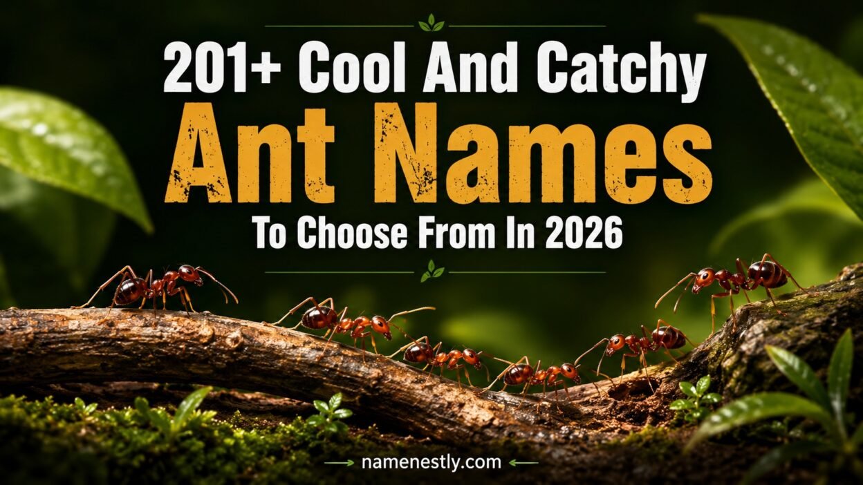 Cool And Catchy Ant Names