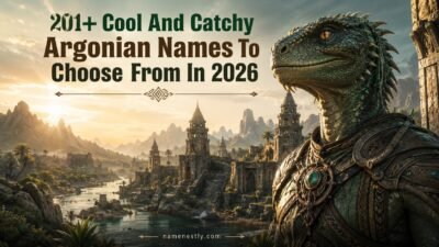 Cool And Catchy Argonian Names