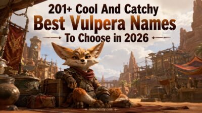 Cool And Catchy Best Vulpera Names