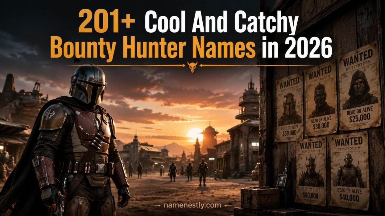 Cool And Catchy Bounty Hunter Names