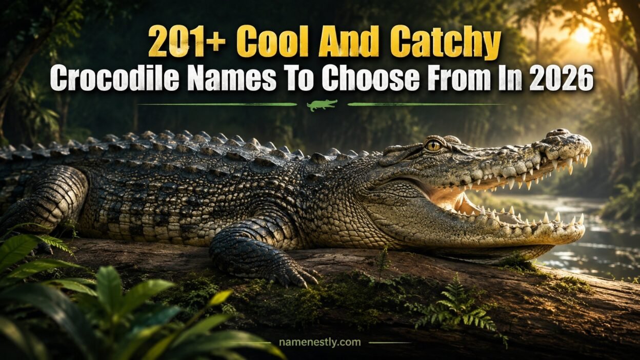 Cool And Catchy Crocodile Names