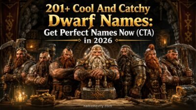 Cool And Catchy Dwarf Names