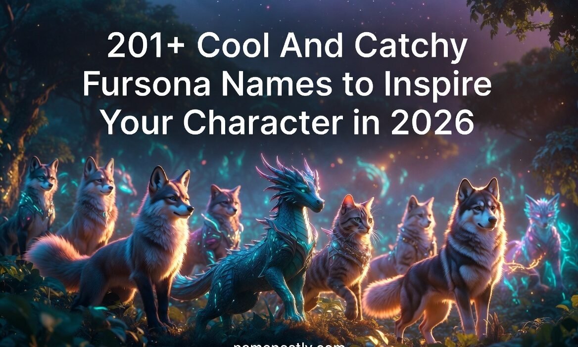 Cool And Catchy Fursona Names