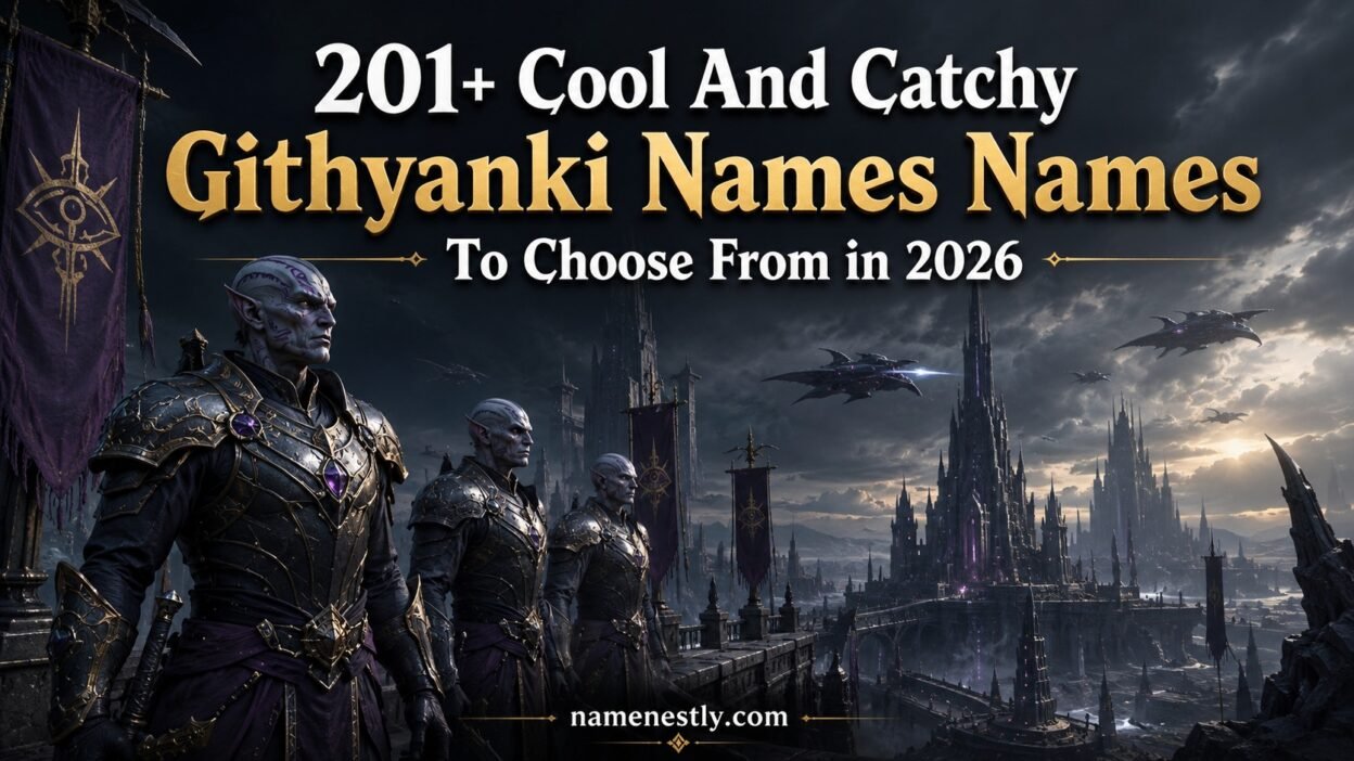 Cool And Catchy Githyanki Names Names