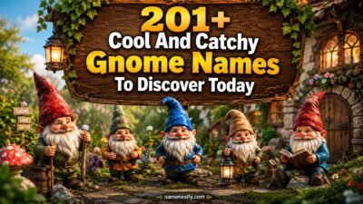 Cool And Catchy Gnome Names