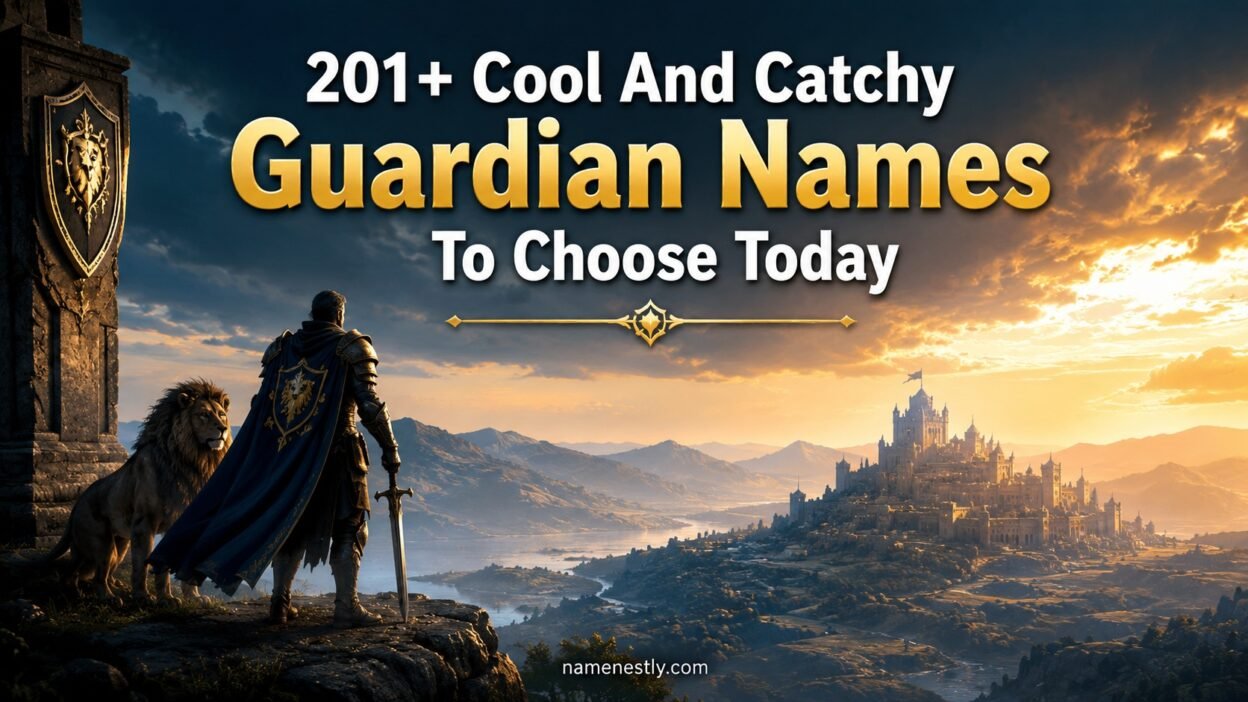 Cool And Catchy Guardian Names
