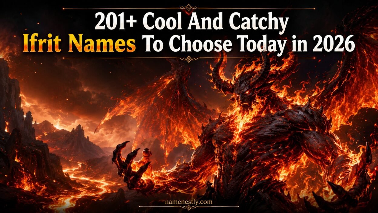 Cool And Catchy Ifrit Names