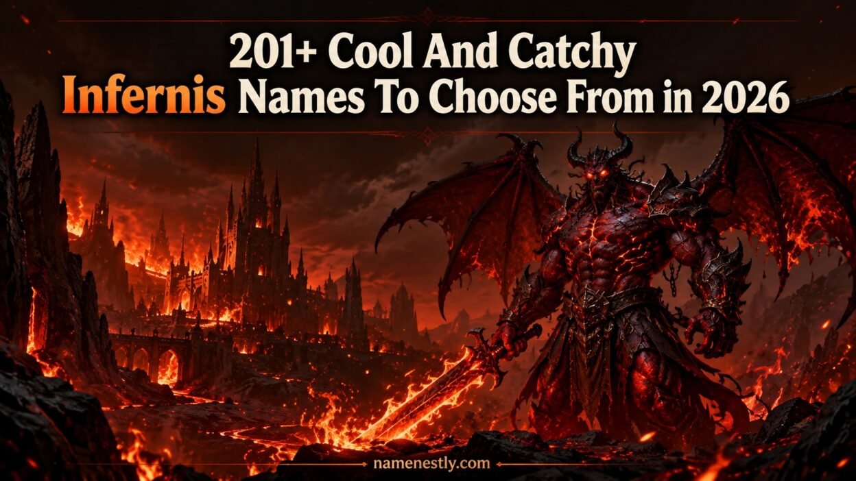 Cool And Catchy Infernis Names