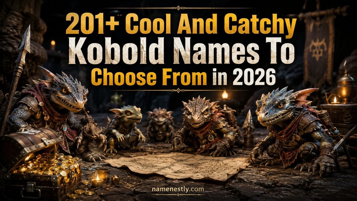 Cool And Catchy Kobold Names