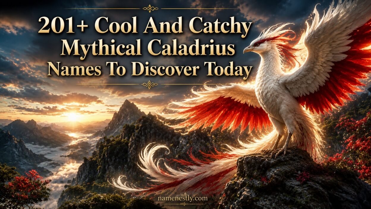 Cool And Catchy Mythical Caladrius Names