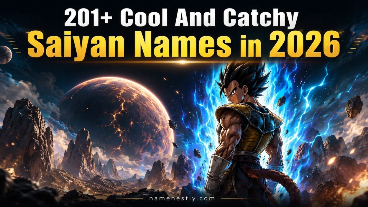 Cool And Catchy Saiyan Names 