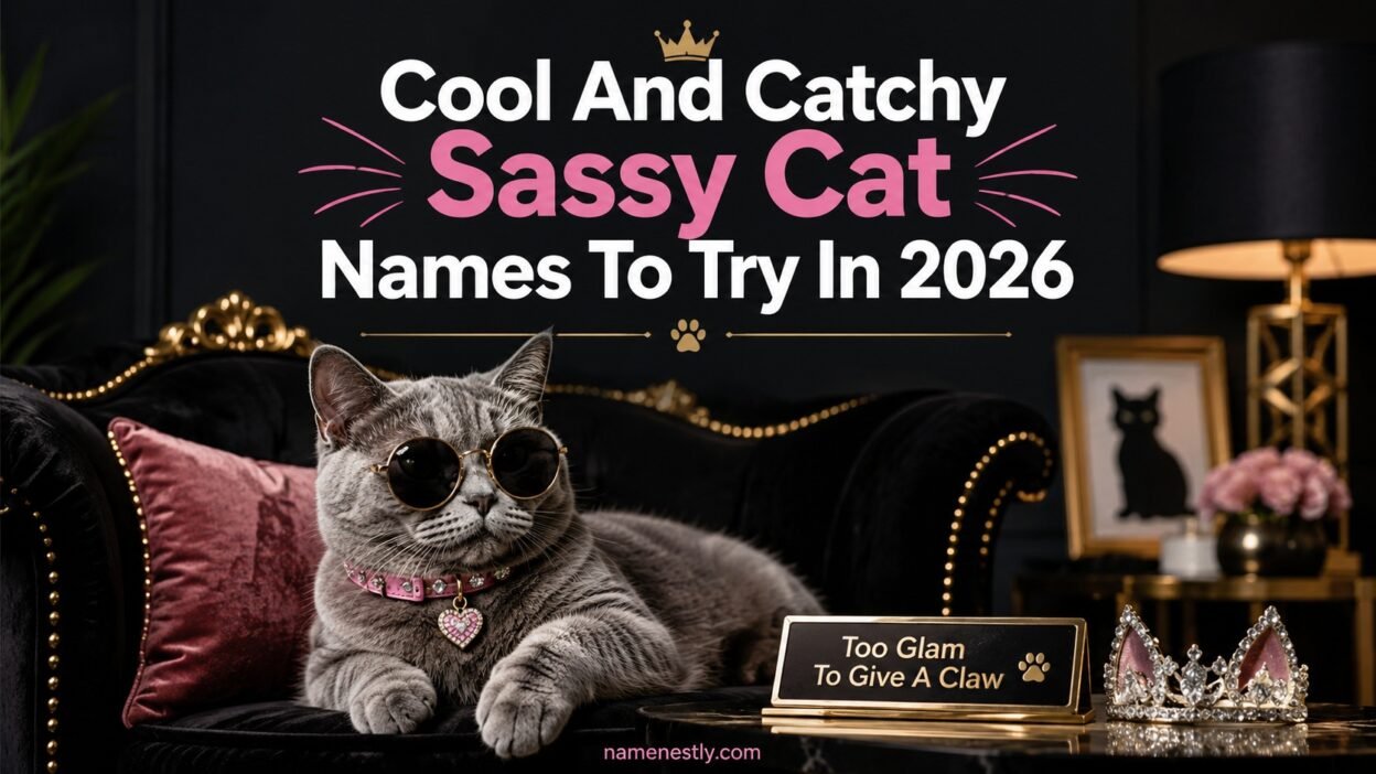 Cool And Catchy Sassy Cat Names