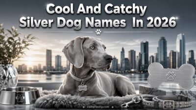 Cool And Catchy Silver Dog Names 