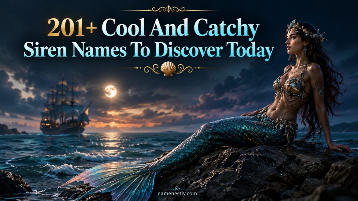 Cool And Catchy Siren Names