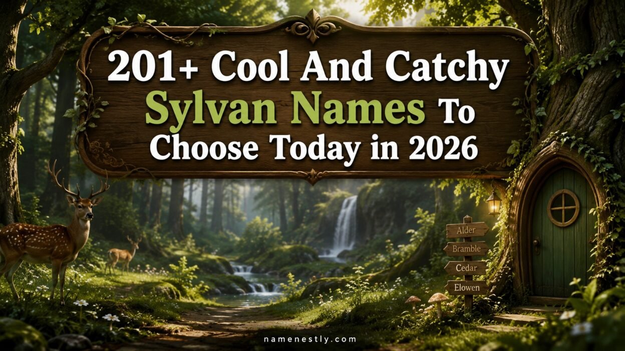 Cool And Catchy Sylvan Names