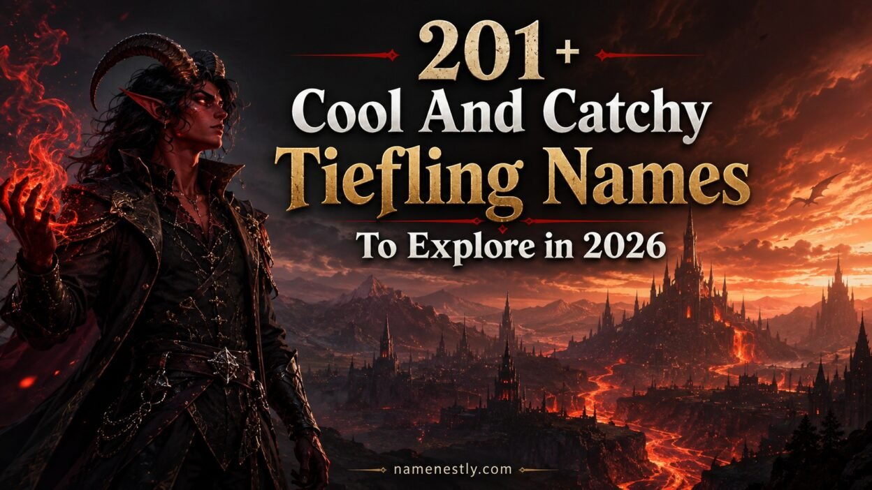 Cool And Catchy Tiefling Names