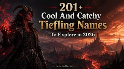 Cool And Catchy Tiefling Names