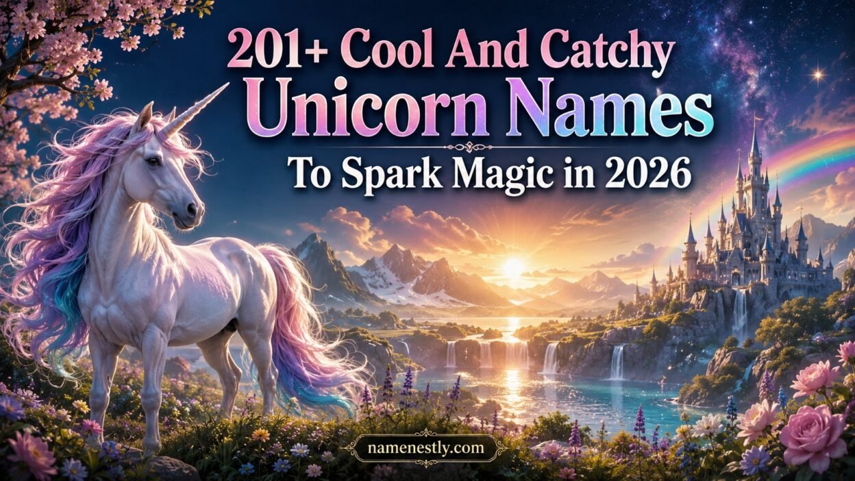 Cool And Catchy Unicorn Names