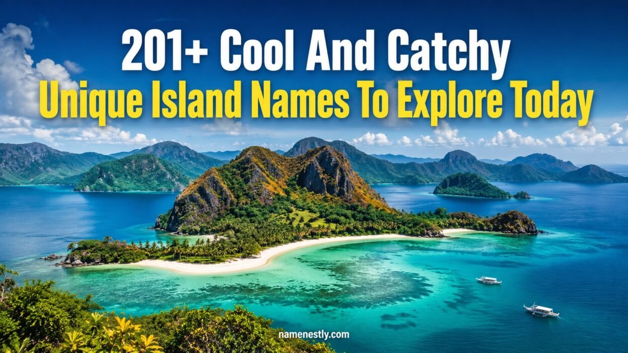 Cool And Catchy Unique Island Names