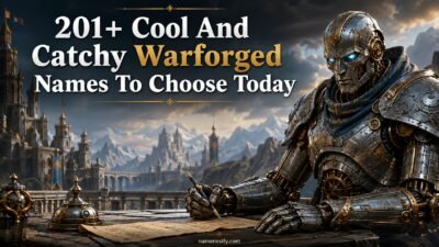 Cool And Catchy Warforged Names