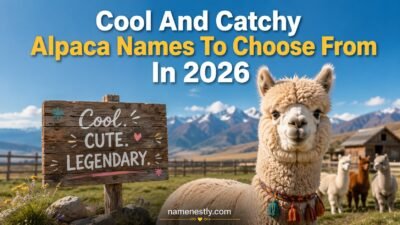 Cool And Catchy Alpaca Names