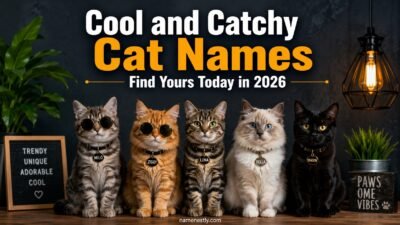 Cool and Catchy Cat Names