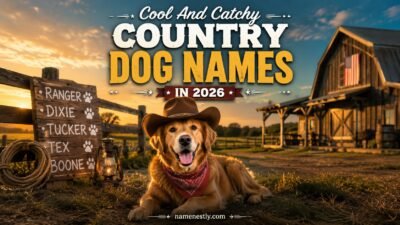 Cool And Catchy Country Dog Names
