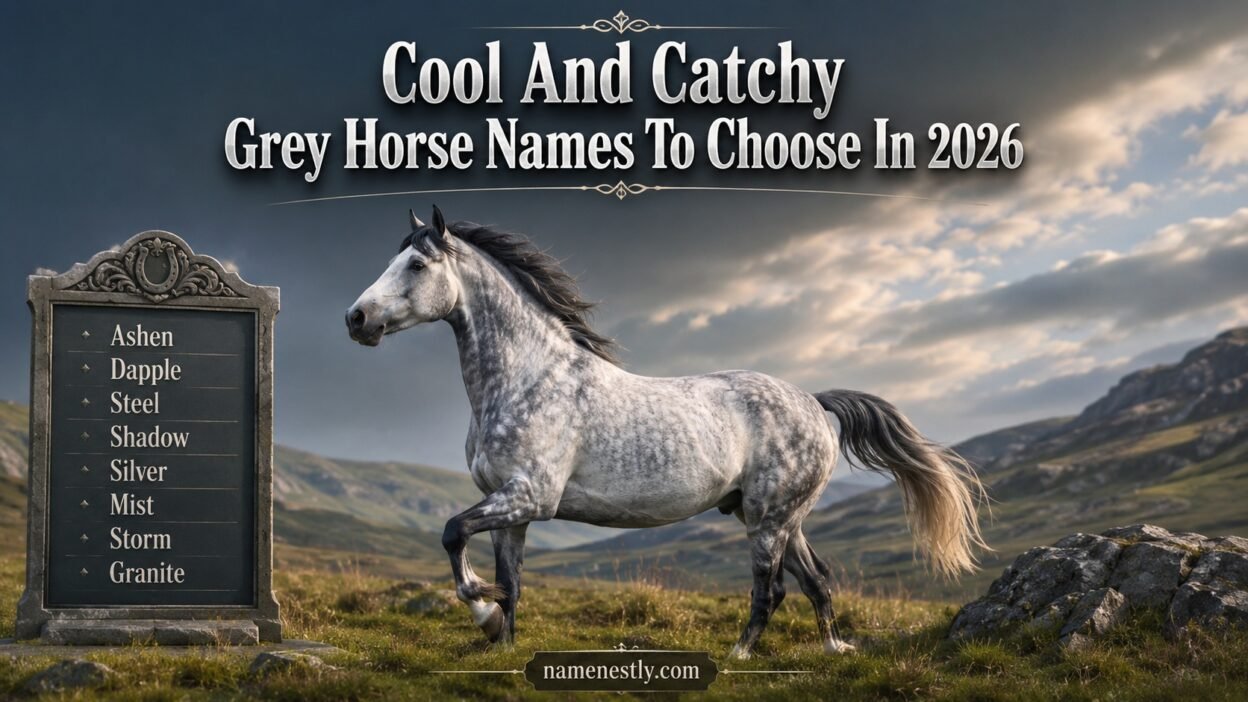 Cool And Catchy Grey Horse Names
