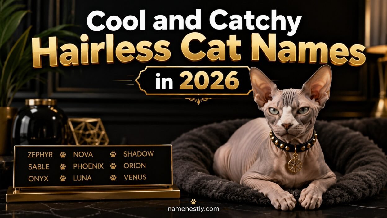 Cool and Catchy Hairless Cat Names