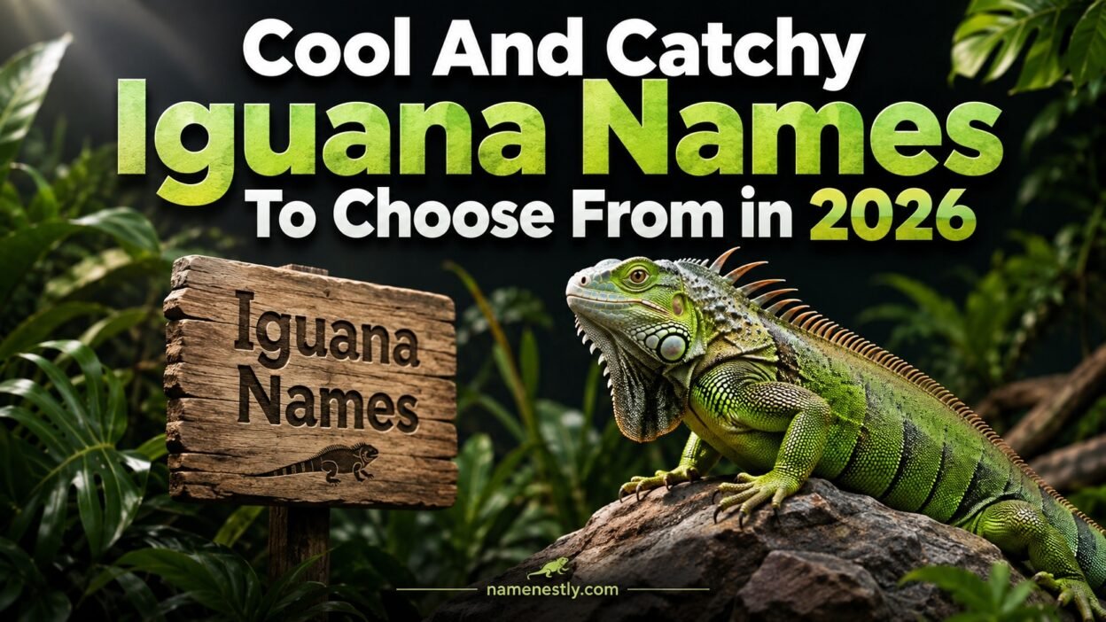 Cool And Catchy Iguana Names
