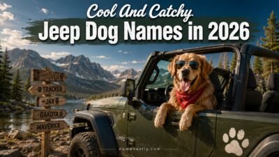 Cool And Catchy Jeep Dog Names