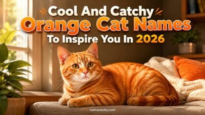 Cool And Catchy Orange Cat Names