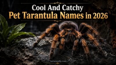 Cool And Catchy Pet Tarantula Names