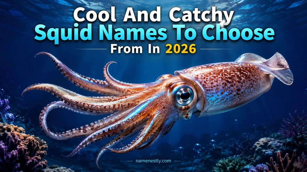 Cool And Catchy Squid Names