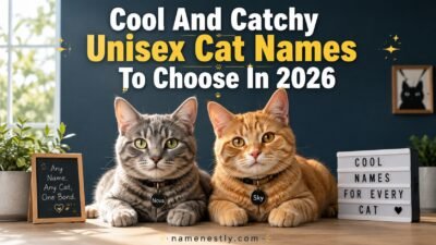 Cool And Catchy Unisex Cat Names