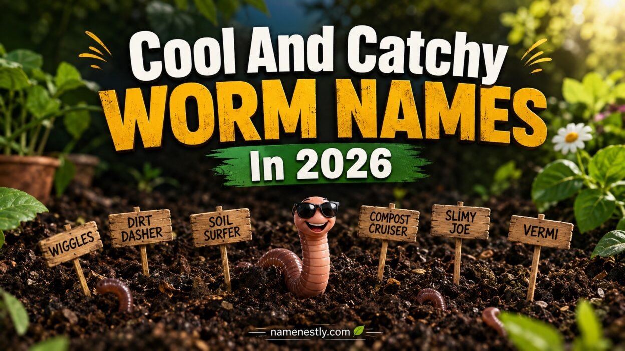 Cool And Catchy Worm Names