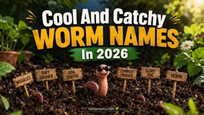 Cool And Catchy Worm Names