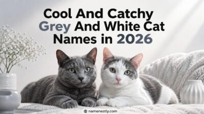 Grey And White Cat Names