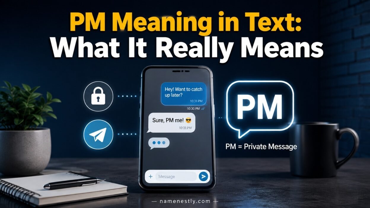 PM Meaning in Text