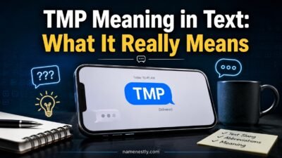 TMP Meaning in Text