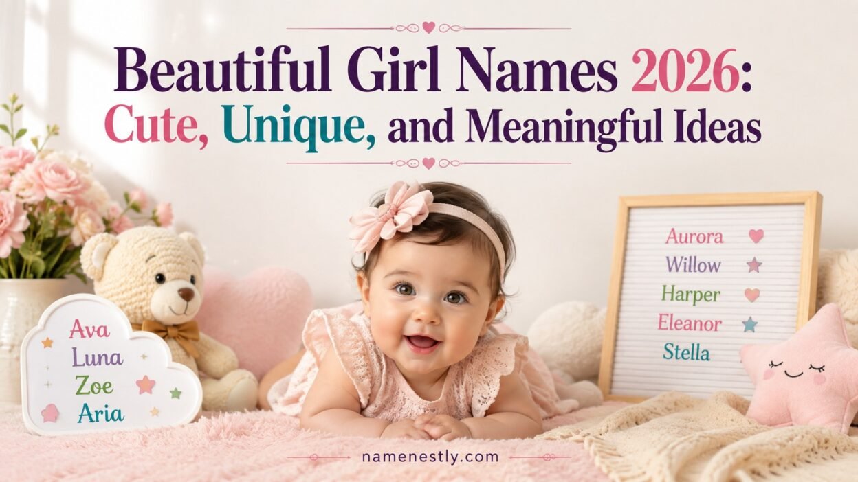 Beautiful Girl Names 2026