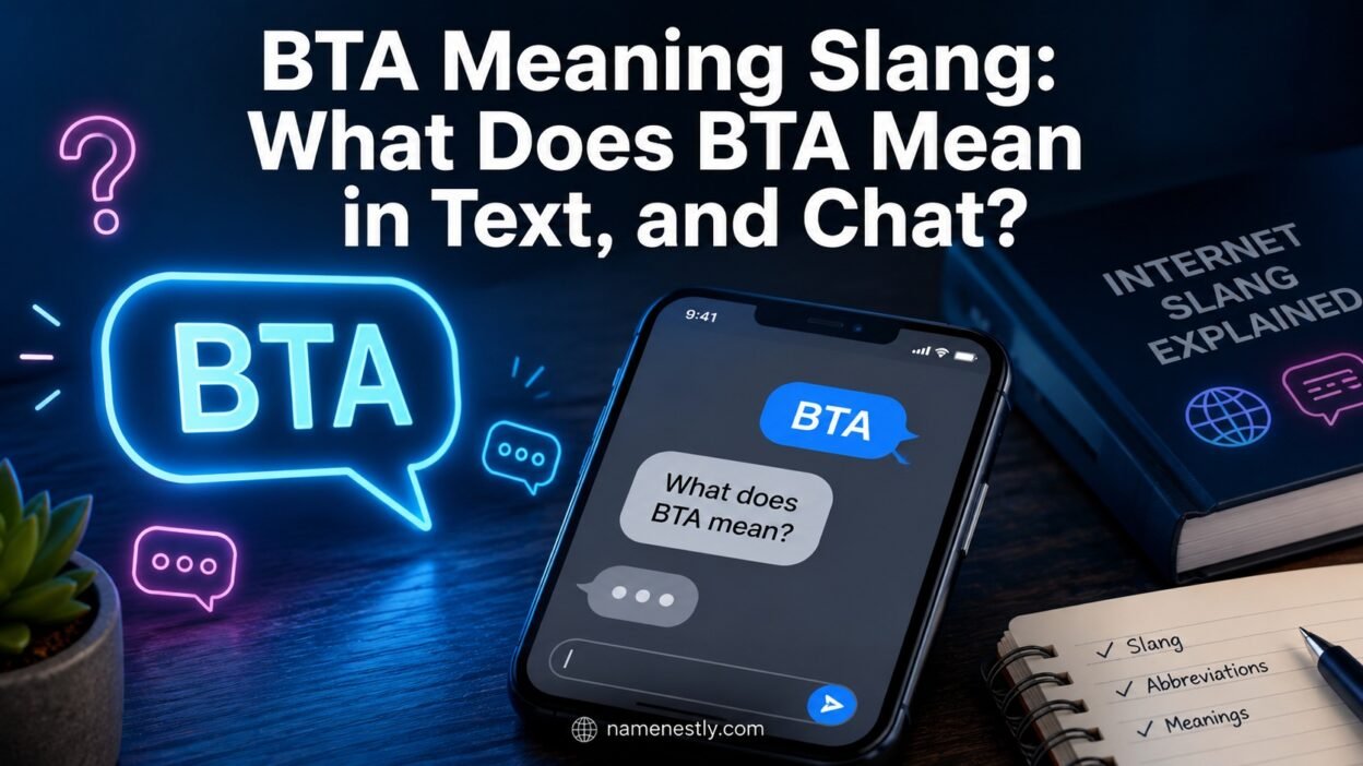 BTA Meaning Slang