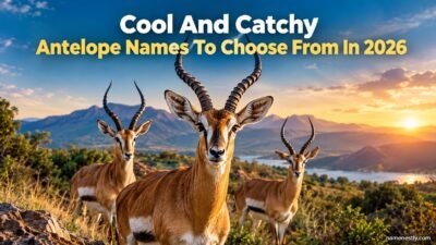 Cool And Catchy Antelope Names