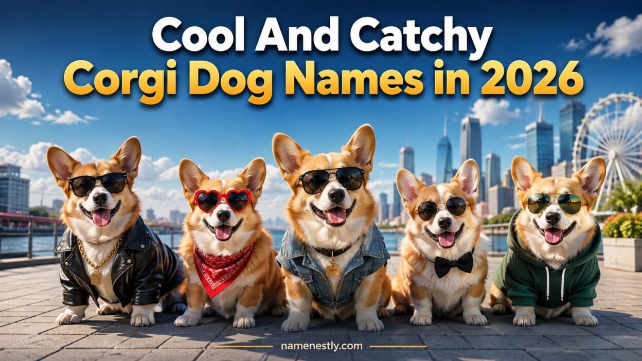 Cool And Catchy Corgi Dog Names