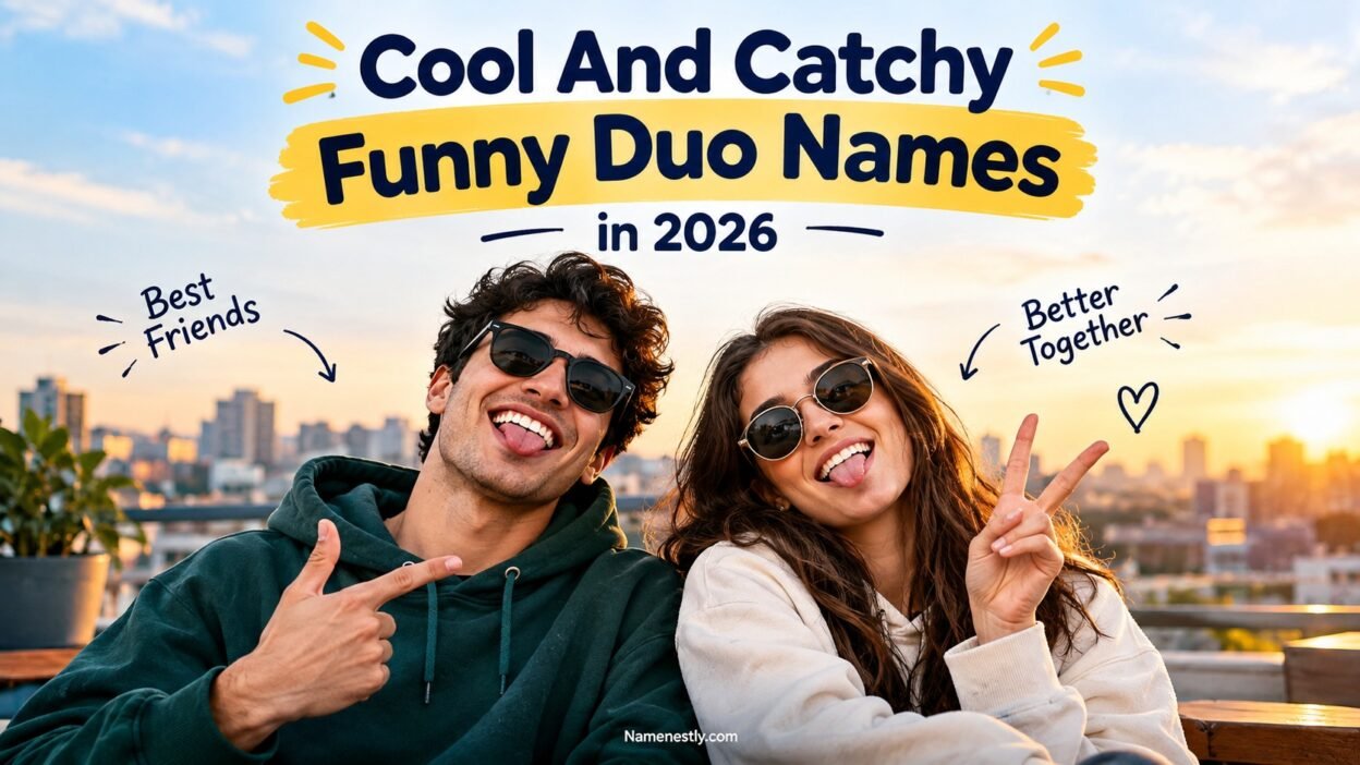 Cool And Catchy Funny Duo Names