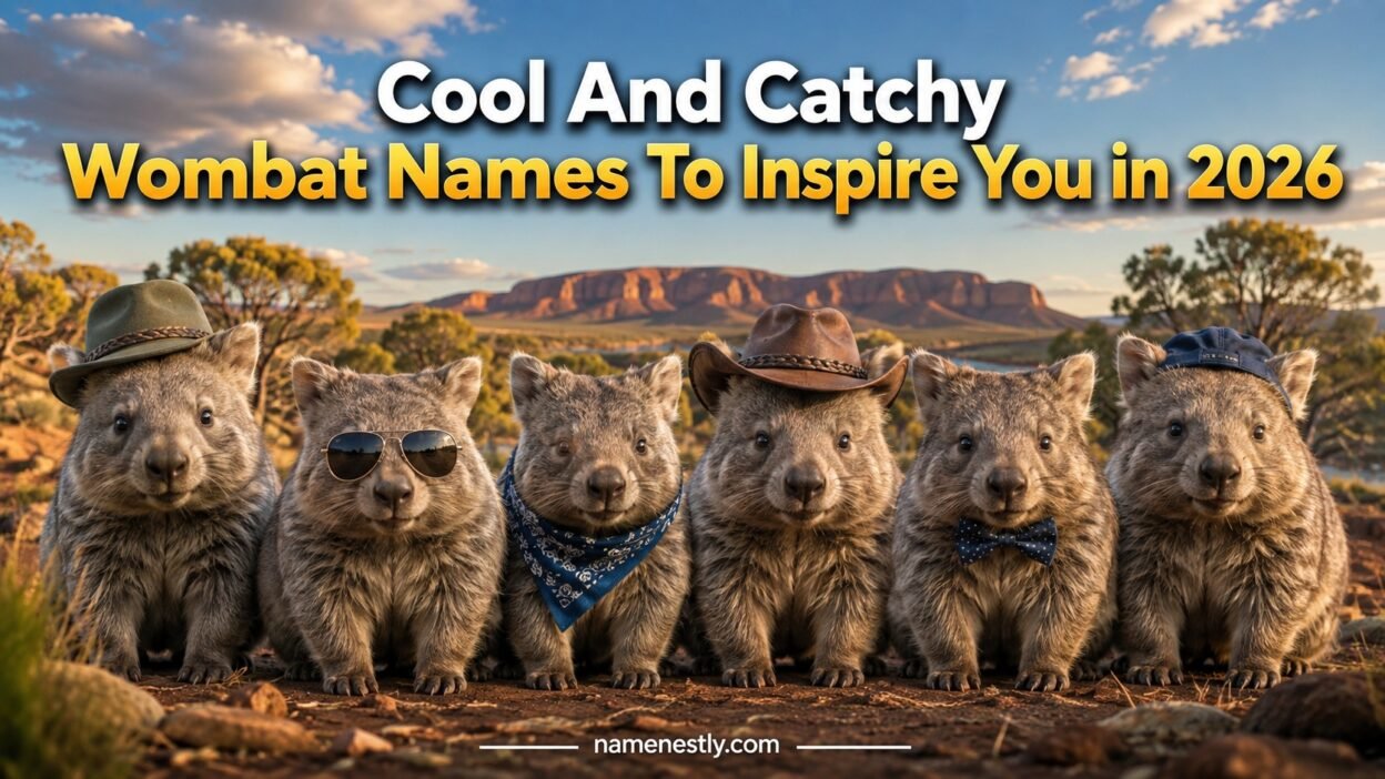 Cool And Catchy Wombat Names