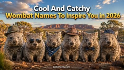 Cool And Catchy Wombat Names