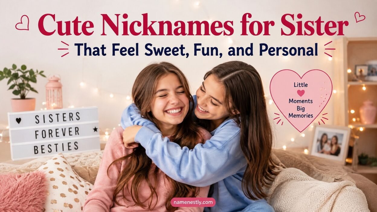 Cute Nicknames for Sister